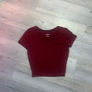 A cute maroon Wildfable shirt